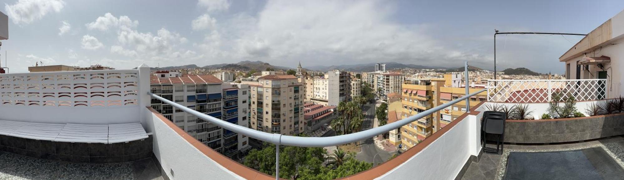 Apartmán Atico Plaza Bailen Malaga Centro Exteriér fotografie