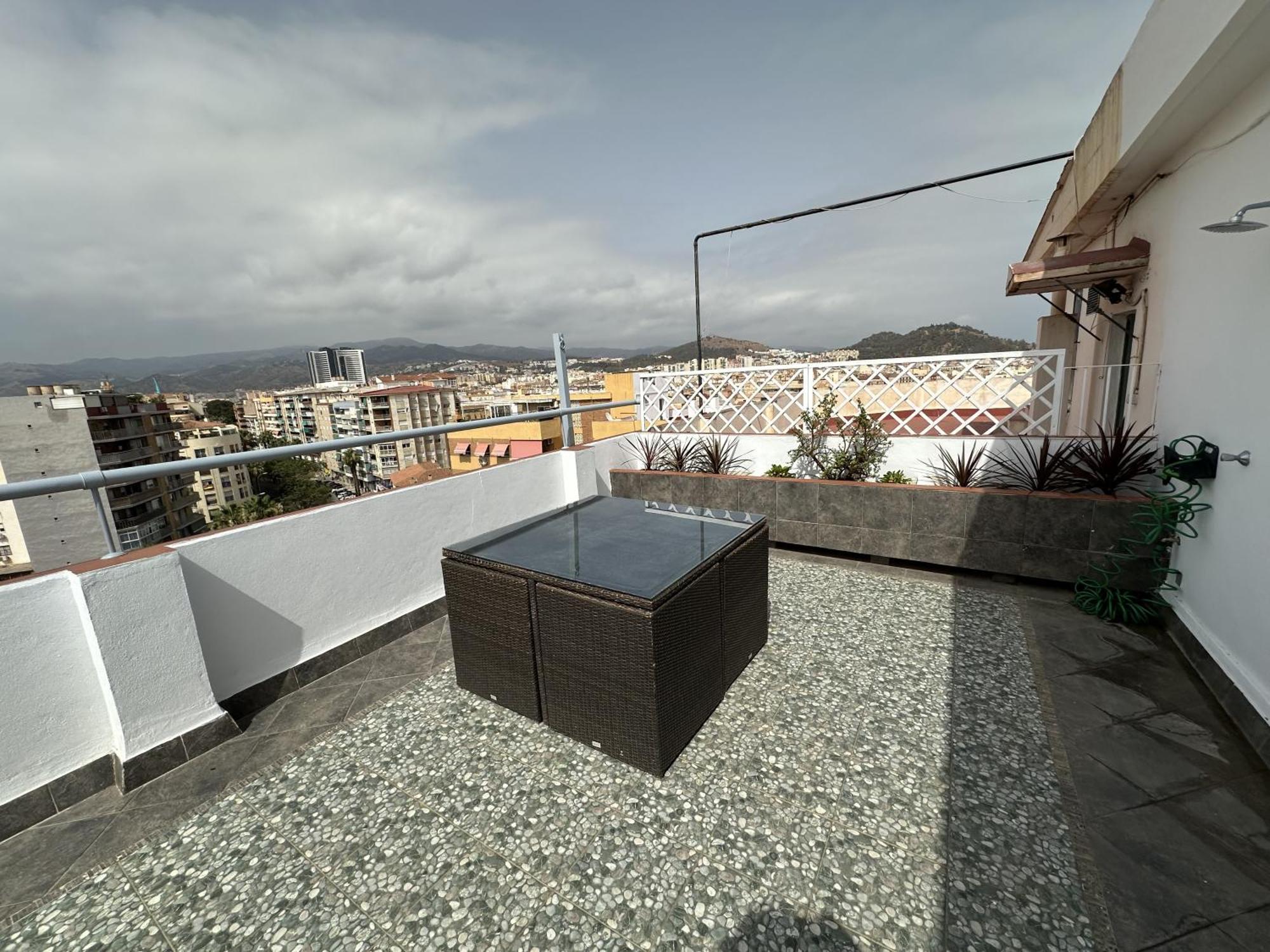 Apartmán Atico Plaza Bailen Malaga Centro Exteriér fotografie