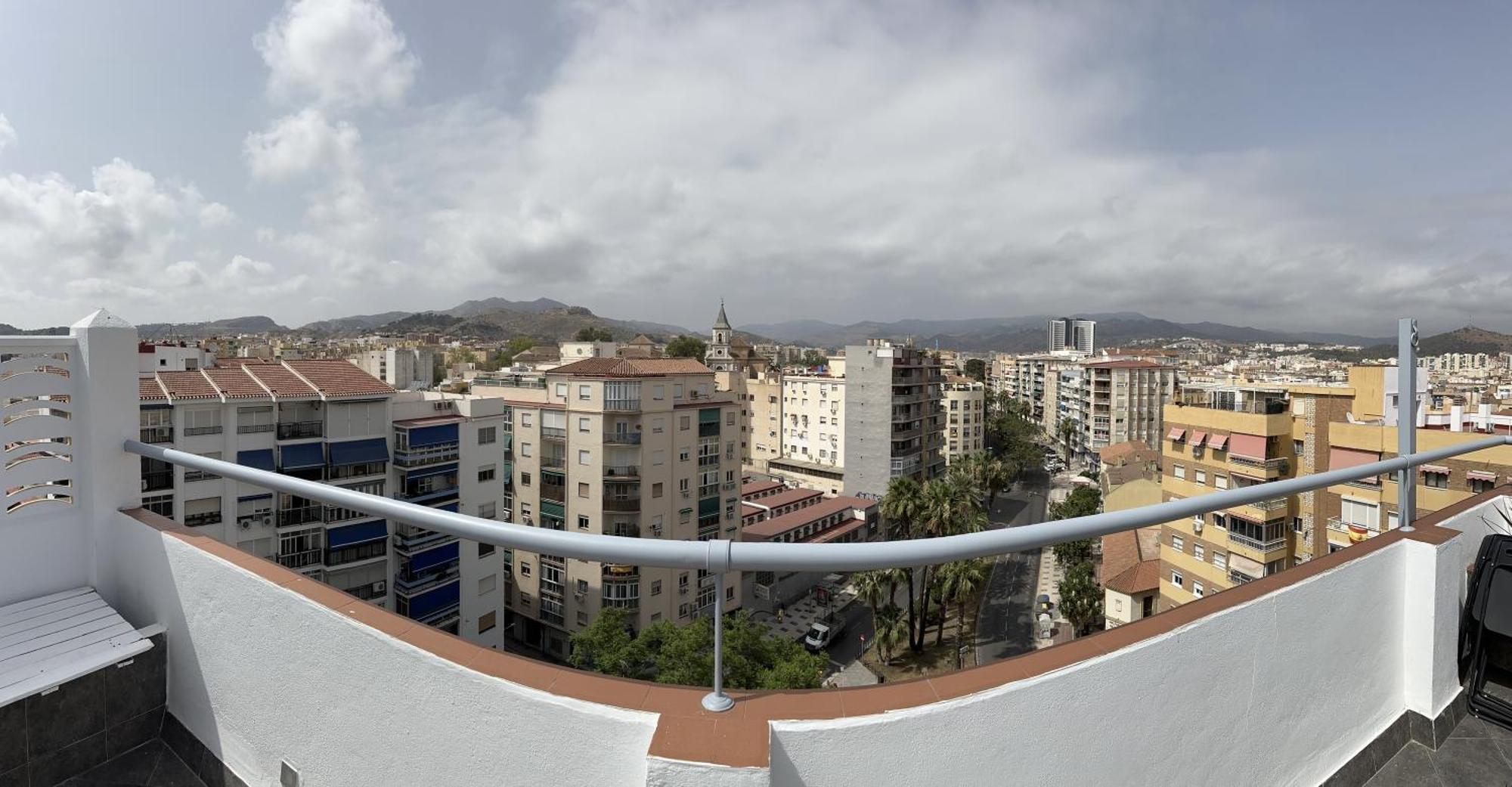 Apartmán Atico Plaza Bailen Malaga Centro Exteriér fotografie