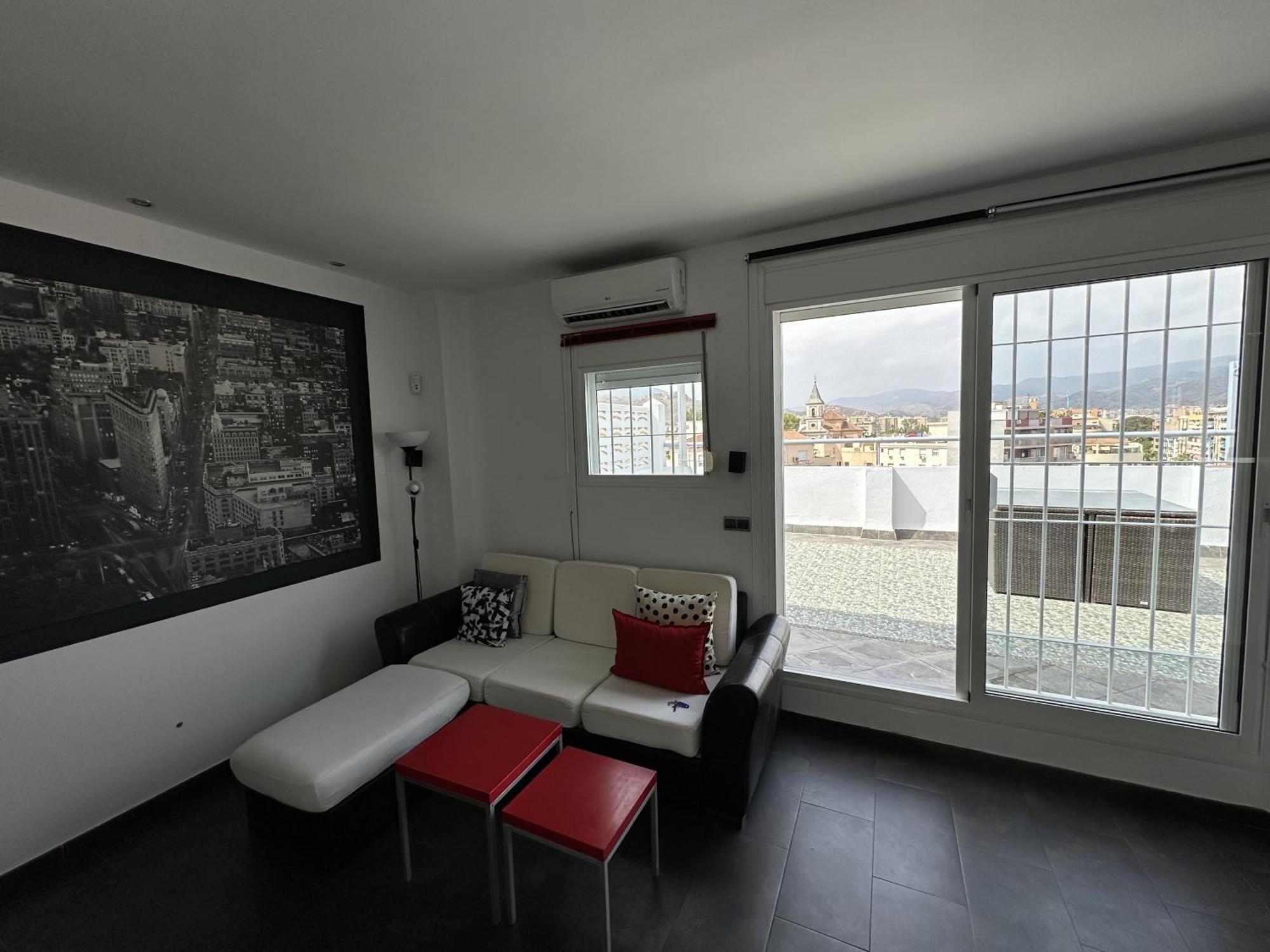 Apartmán Atico Plaza Bailen Malaga Centro Exteriér fotografie