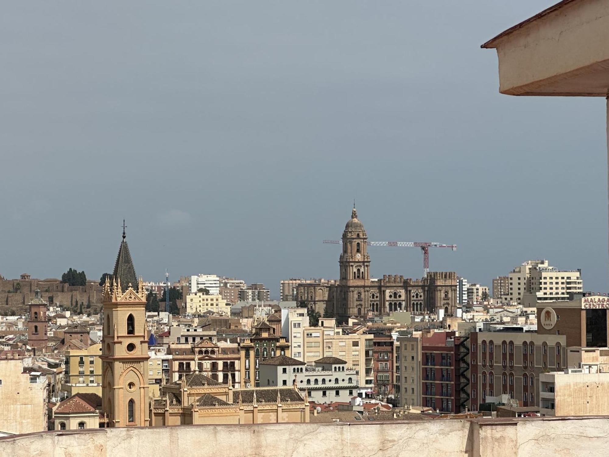 Apartmán Atico Plaza Bailen Malaga Centro Exteriér fotografie