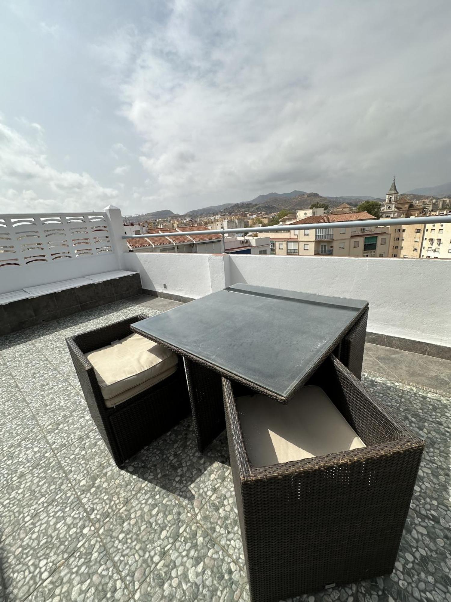 Apartmán Atico Plaza Bailen Malaga Centro Exteriér fotografie
